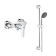 GROHE - Pack mitigeur de douche Grohe Start 2021 avec ensemble de douche 2 jets chromé - vignette