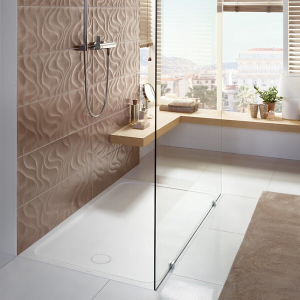 VILLEROY ET BOCH - Receveur de douche extra plat LIFETIME PLUS - rectangulaire - 140x90 cm- réf : 6223S401 - VILLEROY ET BOCH - large