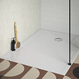 JACOB DELAFON - Receveur de douche 120 x 90 Gaspard bonde à droite + bonde + kit de réhausse - vignette