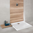 VILLEROY ET BOCH - Receveur O.NOVO extra plat - rectangulaire - Dimensions : 100 X 80 cm - Couleur : BLANC- réf : 60618001 - VILLEROY ET BOCH - vignette