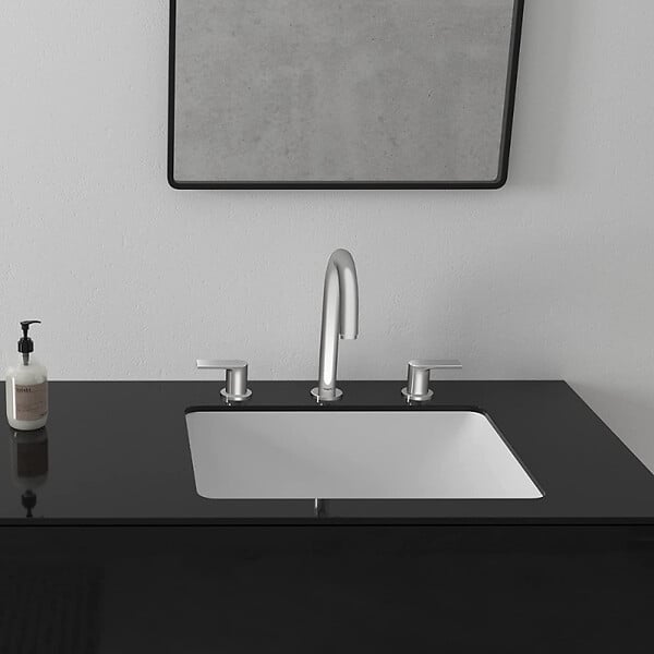 HANSGROHE - Mélangeur lavabo 3 trous avec tirette et vidage chrome + nettoyant Briochin - large