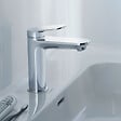 DURAVIT - Mitigeur lavabo Wave M avec vidage chromé brillant - vignette