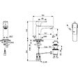 IDEAL STANDARD - Mitigeur lavabo Connect Air avec tirette et vidage Or - vignette