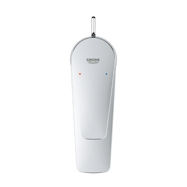 GROHE - Mitigeur lavabo Quickfix Start Edge avec tirette et vidage taille S + microfibre - large