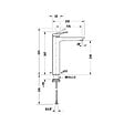 DURAVIT - Mitigeur lavabo Wave XL sans vidage doré poli - vignette