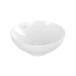 VILLEROY ET BOCH - Vasque 38 x 38 ronde à poser  Loop & Friends non meulé stone white avec trop plein - vignette