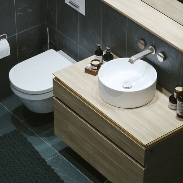 VILLEROY & BOCH - Vasque à poser - COLLARO - En céramique - blanche- réf : 4A184001 - VILLEROY ET BOCH - large