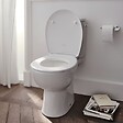 JACOB DELAFON - WC à poser sans bride sortie horizontale Gaspard avec abattant frein de chute et déclipsable + gel WC - vignette
