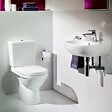 VILLEROY ET BOCH - Combi Pack O.NOVO PLUS en céramique - Sortie Verticale - Blanc - Avec abattant Soft Close blanc- réf : 5661V101 - VILLEROY ET BOCH - vignette