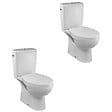 JACOB DELAFON - Lot de 2 WC à poser sans bride Patio + abattant - vignette