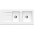 VILLEROY ET BOCH - Evier 1 bac et demi Architectura   80 116 x 51 cm Blanc sans vidage - vignette