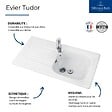 VILLEROY ET BOCH - Evier   Tudor + mitigeur cuisine Bauloop bec haut - vignette