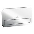 VILLEROY ET BOCH - WC suspendu sans bride  Architectura + abattant + Bâti-support ViConnect + Plaque de commande - vignette