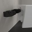 VILLEROY ET BOCH - Pack WC sans bride  Subway 2.0 avec abattant frein de chute + bâti Viconnect PRO + plaque Chromé mat - vignette