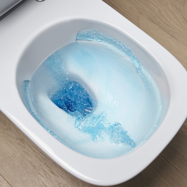 JACOB DELAFON - Pack WC suspendu sans bride Struktura avec abattant + bâti support + plaque - large