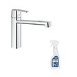 GROHE - Robinet de cuisine Get chromé + nettoyant Grohclean - vignette
