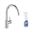 GROHE - Robinet de cuisine Start Classic Quickfix chromé + nettoyant GrohClean - vignette