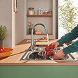 GROHE - Robinet de cuisine Start Classic Quickfix chromé + nettoyant GrohClean - vignette