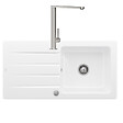 VILLEROY ET BOCH - Evier  Architectura 60 vidage auto + Robinet de cuisine Finera Acier Massif - vignette