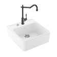 VILLEROY ET BOCH - Evier  Timbre d'office Tradition 1 cuve vidage auto + Robinet de cuisine Avia 2.0 Anthracite - vignette