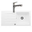 VILLEROY ET BOCH - Evier  Architectura 60 + Robinet de cuisine Junis Sky Shower - vignette