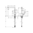 HANSGROHE - Evier 1 bac S21 inox + robinet de cuisine Focus M41 160 chromé - vignette