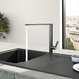 VILLEROY ET BOCH - Robinet cuisine  Finera anthracite - vignette