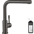VILLEROY ET BOCH - Robinet cuisine  Steel Shower anthracite + nettoyant - vignette