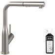 VILLEROY ET BOCH - Robinet cuisine  Subway Style Shower acier massif + nettoyant - vignette