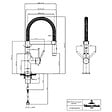 VILLEROY ET BOCH - Robinet cuisine  Steel expert compact anthracite - vignette