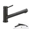 VILLEROY ET BOCH - Robinet cuisine rabattable  Como Shower window Anthracite - vignette