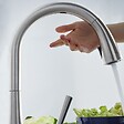 JACOB DELAFON - Robinet cuisine Forte douchette extractible avec détecteur de mouvements - vignette
