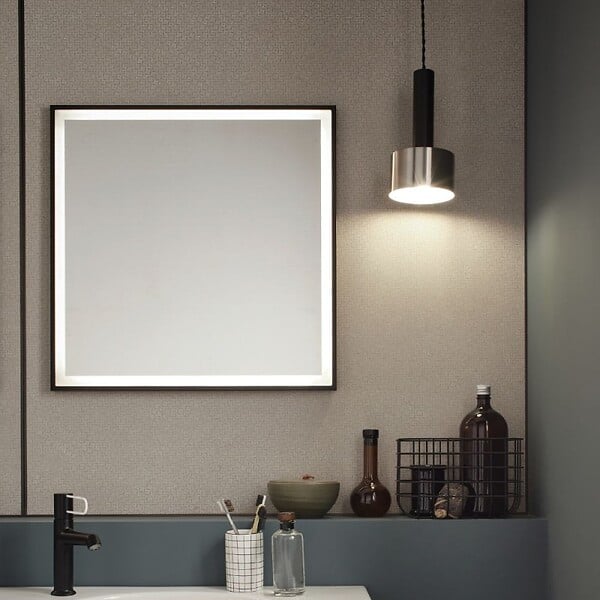 JACOB DELAFON - Miroir Allure 80 x 80 cm, carré LED - large