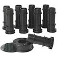 JACOB DELAFON - Lot de 13 pieds pour receveur Flight - vignette