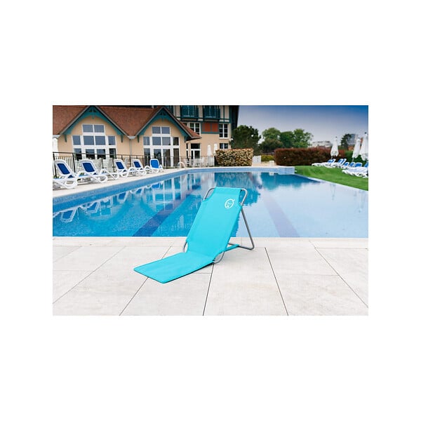 O'BEACH - Lot de 2 chaises dossiers de plage pliables - Dimensions : 45 x 163 x 44 cm - large