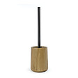 DEBLANCH - Lot d'accessoires WC OAK brosse wc bois + distributeur bois - vignette