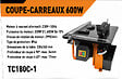 Coupe carreux 600W electrique - vignette