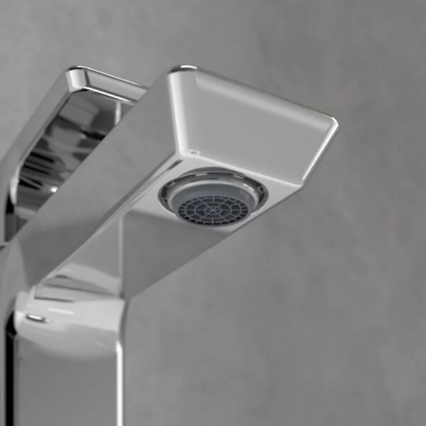 VILLEROY ET BOCH - Mitigeur lavabo compact  Subway 3.0 sans tirette Noir mat - large
