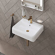 DURAVIT - Mitigeur lavabo Wave M sans vidage bronze brossé - vignette