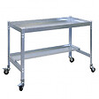 SIMON RACK - Table de préparation jardinage Simon Rack Desk mobile 150x60cm galvanisé SIMONRACK - vignette