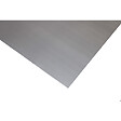 MCCOVER - Crédence - réversible - en aluminium brossé / aluminium brut 200 x 100 x 0.3 cm + Mastic silicone transparent Aluminum brossé, ep.3 mm, l.100 cm, L.200 cm - vignette