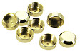HANGER - Cache vis plat diamètre 16mm laiton poli boîte de 10 - GUITEL - 9020D16S10 - vignette
