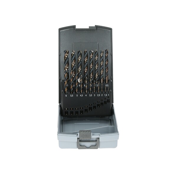 HANGER - Coffret de 19 forets HSS taillés meulés - Hanger - 155192 - large