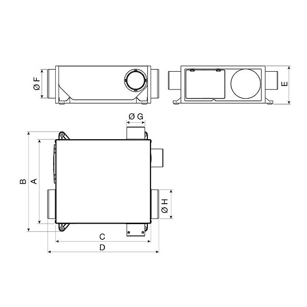 VORTICE - PLATT HCS - VMC simple flux hygrovariable extra-plate - VVPL - VORTICE - large