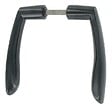 TIRARD - Béquilles doubles alu noir carré 7mm pour porte épaisseur 60mm axe 90mm - THIRARD - JE392015 - vignette