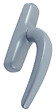 FAPIM - Poignée de crémone à  1 fourche Nefer argent - FAPIM - 0757B_G5 - vignette