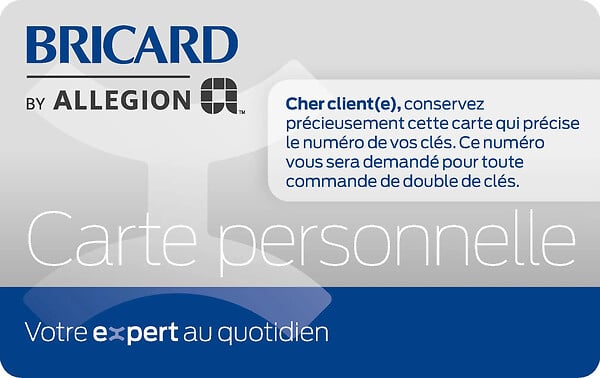 BRICARD - Cylindre Serial 30x30mm – BRICARD – 4330070 - large