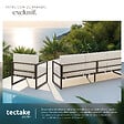 TECTAKE - Salon de jardin COMOSA pour 5 personnes marron/beige - vignette