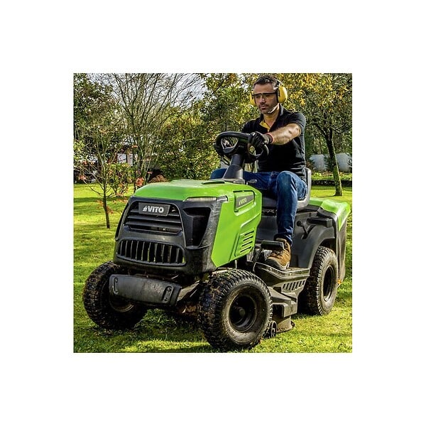 VITO - Tracteur Tondeuse thermique Autoportée 10.5CV Transmission Hydrostatique Coupe 86cm Bac 245L VITO - large