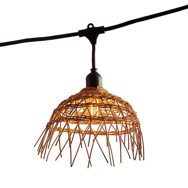 LUMISKY - Guirlande connectable HAWAII 60 ampoules E27 26M - large